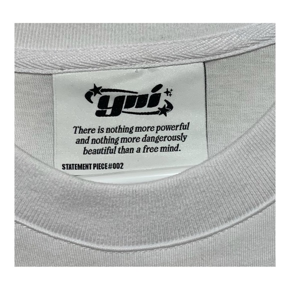 Men’s YNI Free Your Mind Tee Sz XL - Picture 4 of 5